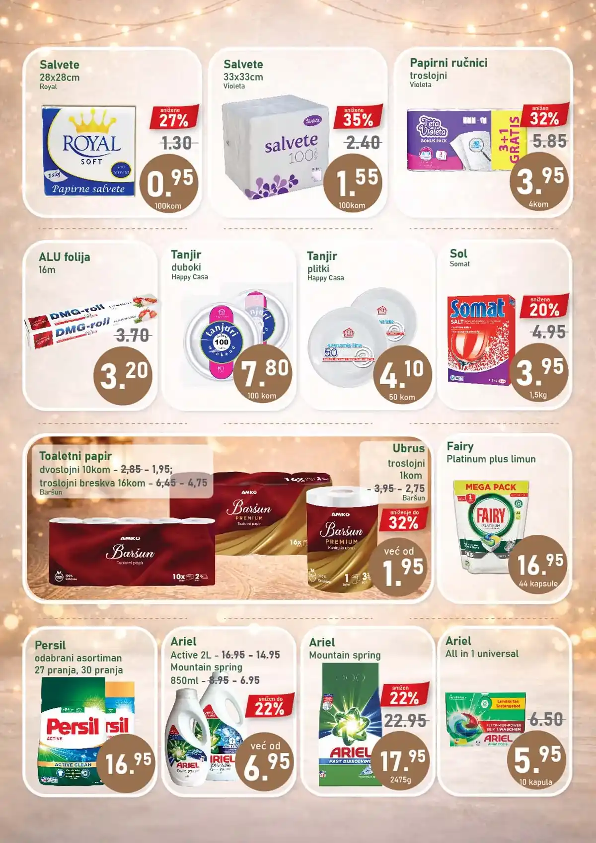 AMKO Ramazanski katalog strana 13 – prehrambeni artikli na sniženju do 11. marta 2026