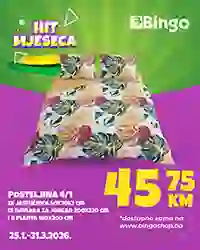 Bingo Hit mjeseca posteljina 4 u 1 cijena 45,75 KM bingoshop.ba