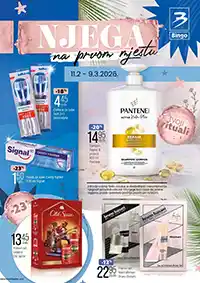 Bingo katalog kozmetike Njega na prvom mjestu mart 2026