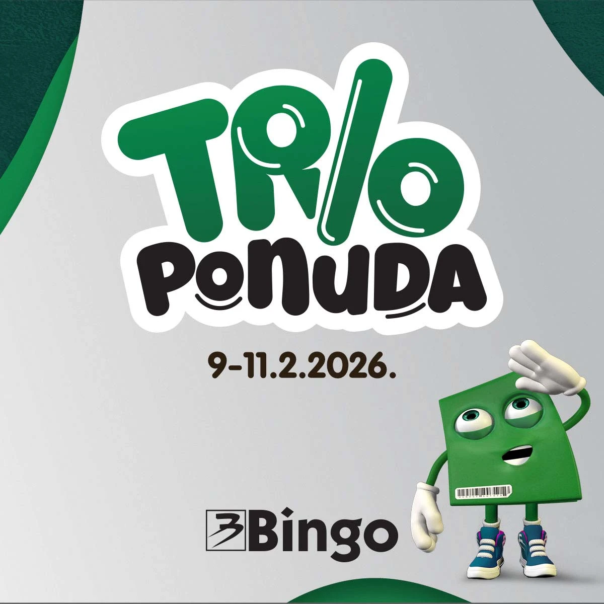 Bingo Trio ponuda katalog sniženja i akcije kupovine u Bosni i Hercegovini – važi do 11. februara 2026.