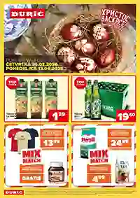 Đurić Supermarketi katalog sniženja mart 2026 prehrana piće i kućne potrepštine