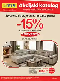 FIS katalog Stvoreno da traje – sniženo da se pamti akcijska ponuda do 02.03.2026