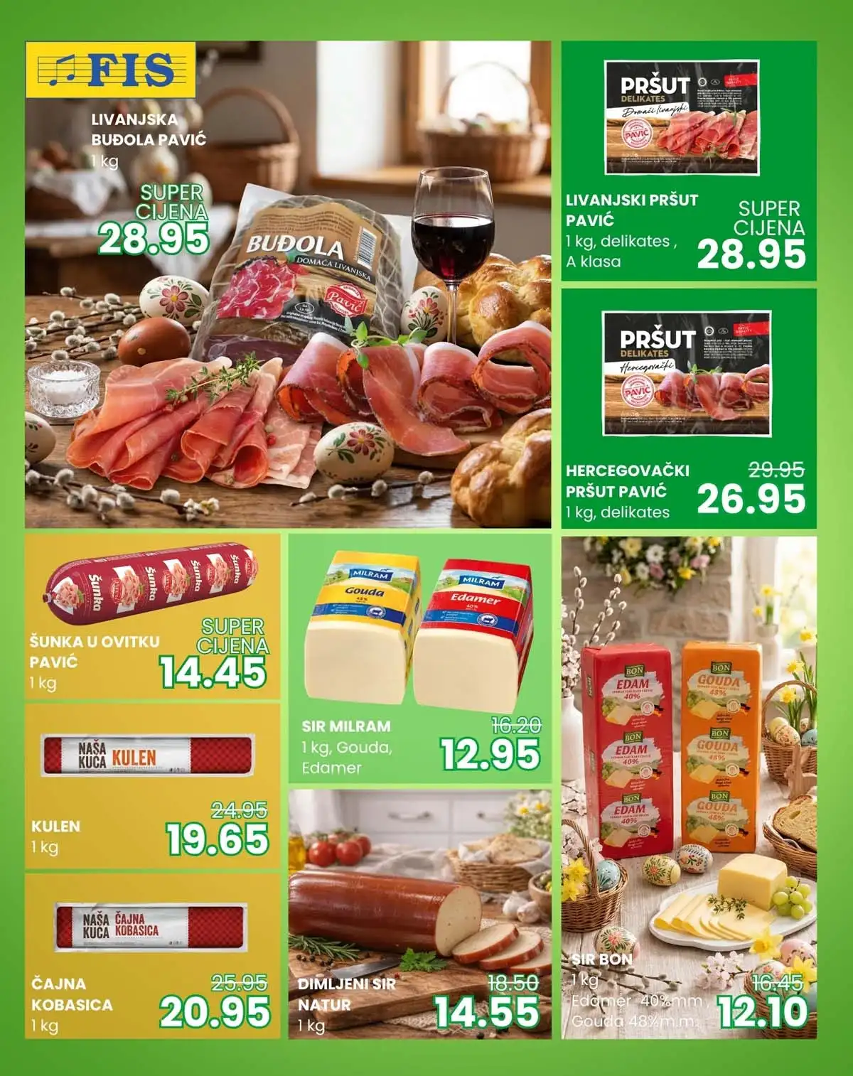 FIS akcija posebna ponuda prehrane i proizvoda na sniženju