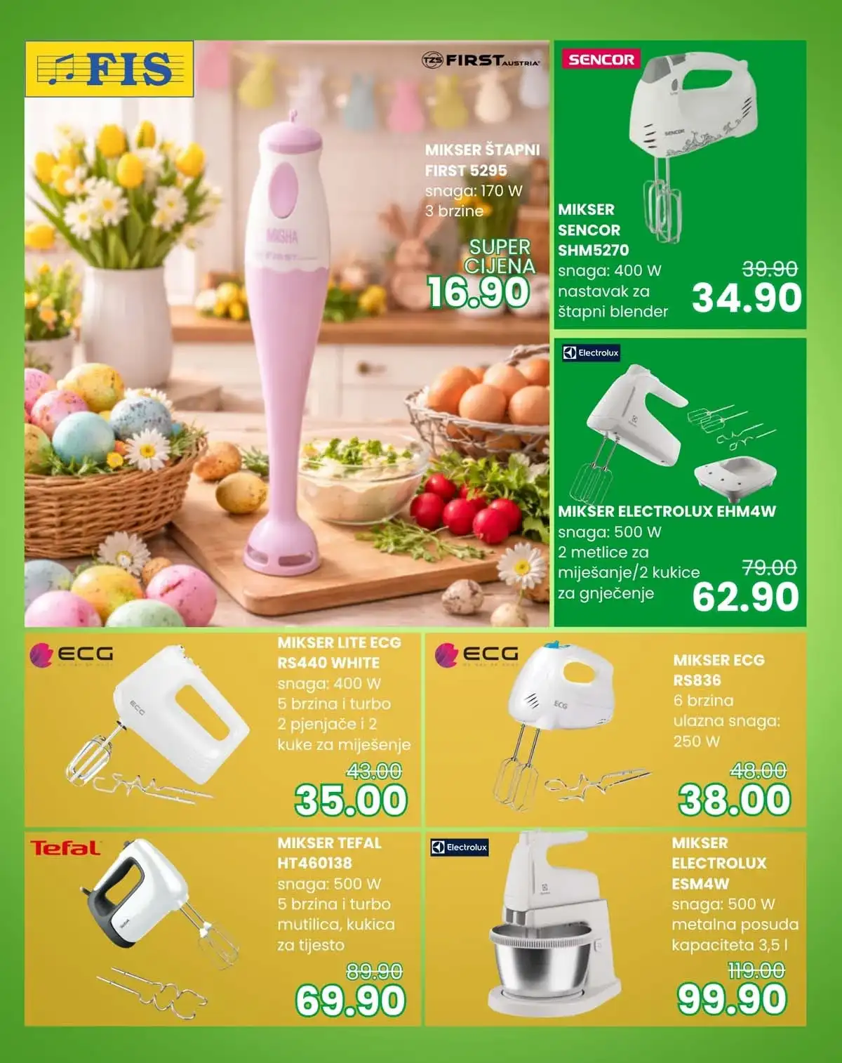 FIS akcija posebna ponuda prehrambeni i kućni proizvodi na sniženju