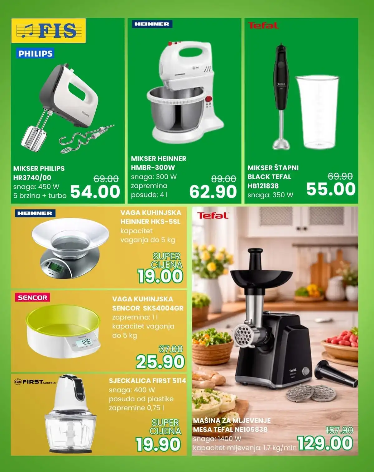 FIS akcija – proizvodi za domaćinstvo i higijenu na akciji