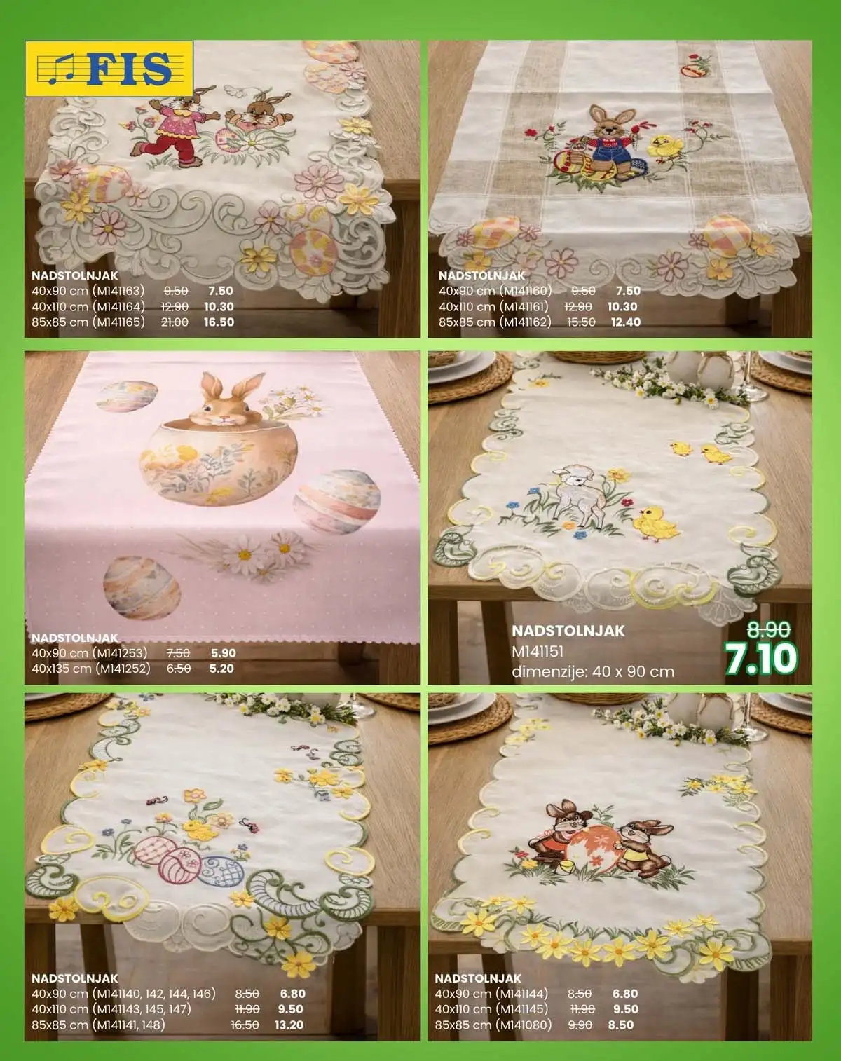 FIS akcija – sniženja proizvoda za svakodnevnu upotrebu