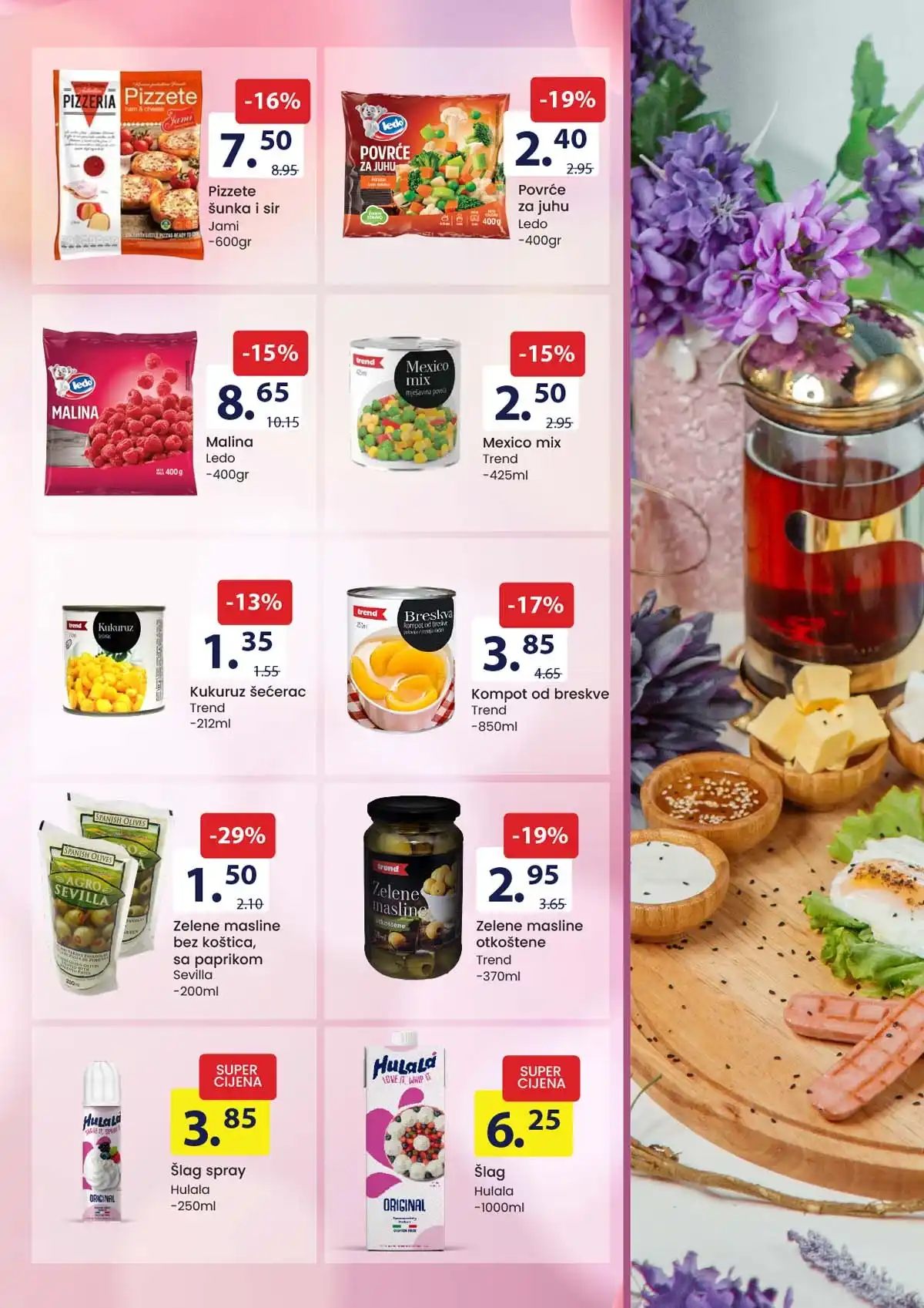 FIS katalog prehrane strana 5 slatkiši i grickalice do 14. marta 2026