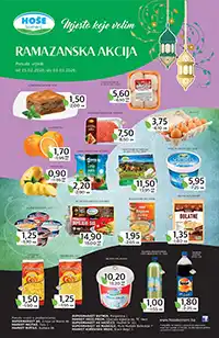 Hoše Komerc Ramazanska akcija katalog mart 2026 sniženja