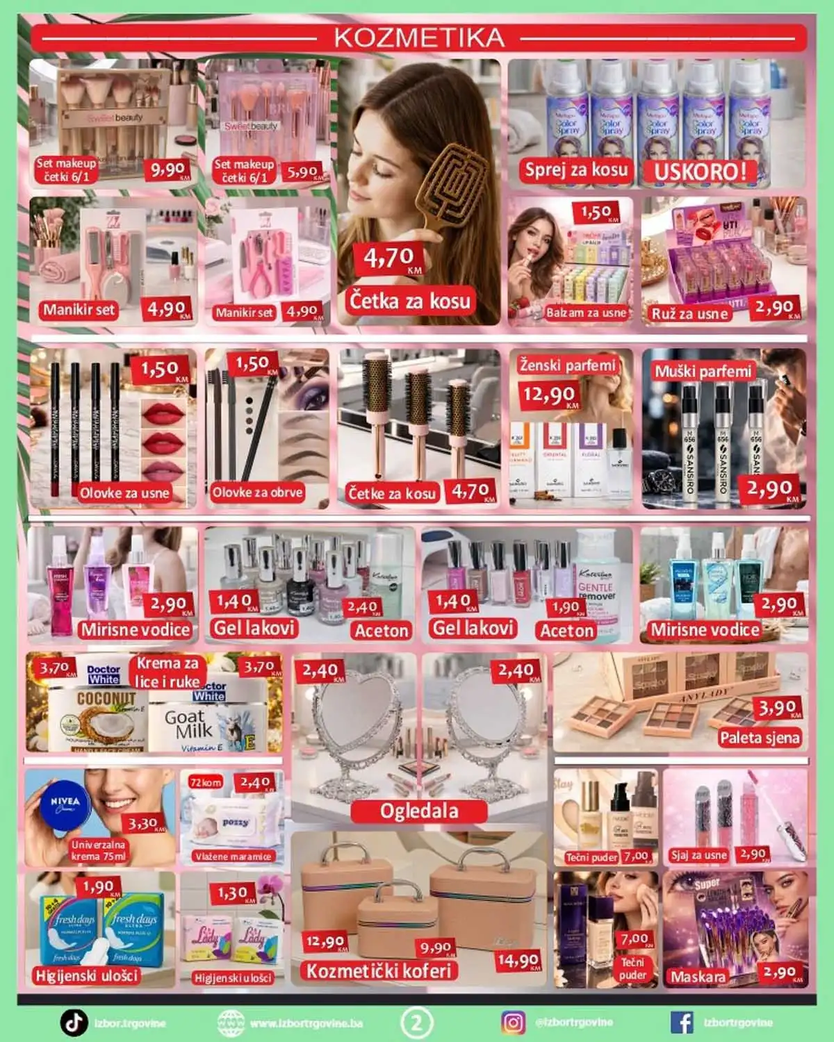 Izbor Trgovine akcija – kućni proizvodi i garderoba na sniženju do 02. aprila 2026 (strana 2)