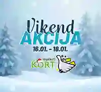KORT vikend akcija