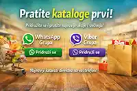 Pratite kataloge putem WhatsApp i Viber grupa